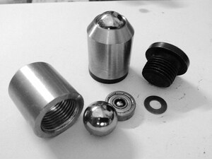 正品陀螺专用活头 陀螺头 钢珠活头 不锈钢陀螺头 健身中老年运动