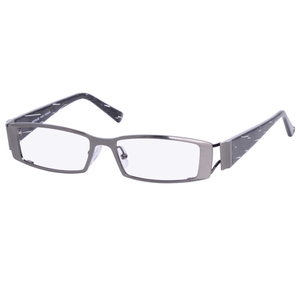 纯钛宽腿眼镜框男大宽边眼镜高弹性不夹脸银色拉丝眼镜架高度近视