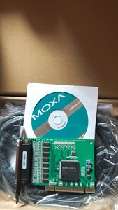 台湾摩莎MOXAcp168u CP-168U V2.1 8口RS232 PCI 8串口卡含线