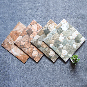 300x300仿鹅卵石地砖防滑抗冻户外院子水池地面砖 庭院花坛地板砖