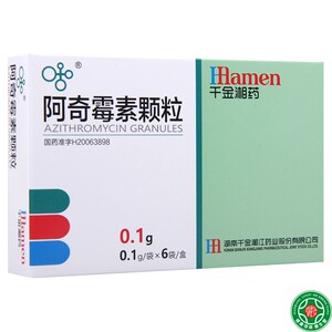 阿奇霉素颗粒6袋