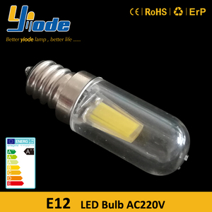 E14螺口LED室内暖白照明12V220V迷你LED灯泡冰箱灯指示灯可做120V