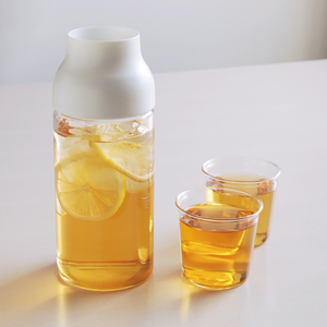 日本KINTO耐热玻璃水壶家用大容量茶壶冰箱冷藏冷水壶多用饮料壶