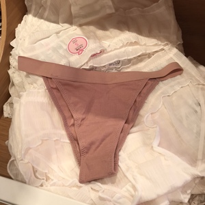 5条99|好猫gc少女可爱细腰带螺纹藕粉女士半包臀内裤小裤底裤女