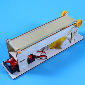 儿童科学实验玩具 简单益智亲子小制作diy手工小学生自动传送带