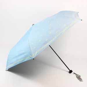 台湾 彩虹屋 加大超轻 黑胶折叠  防晒 晴雨伞