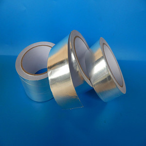 屏蔽防辐射锡纸 空调管道包扎 隔热高温纯铝箔胶带50mm宽*50m