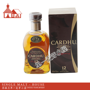 黑石卡杜/家豪12年苏格兰斯佩塞单一麦芽威士忌 Cardhu  12Y 洋酒