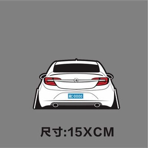 适用于13-15别克君威改装汽车装饰贴网红反光创意贴