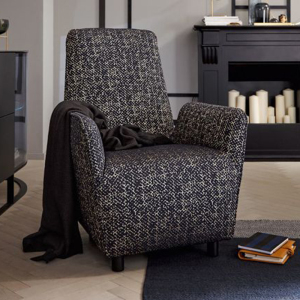 德国 原装进口 hulsta 优适德hs.490客厅扶手椅单人靠背四季布艺