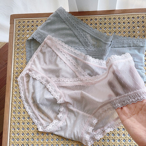 孕期内裤孕妇专用初期孕早期夏季超薄透气性感蕾丝裤衩低腰底裤