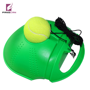 包邮网球训练器 初学者单人网球拍练习器 自动回弹赠带绳带线网球