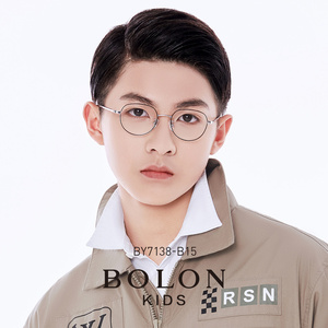 暴龙青少年近视眼镜框男女儿童防蓝光辐射初中学生by7138&by1015