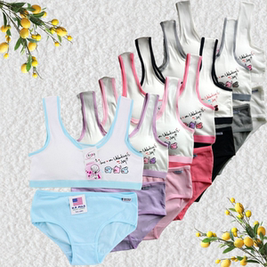 十四岁女孩内衣内裤套装女童发育期13-14-15岁小学生十二文胸套装