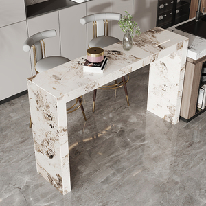 吧台桌现代简约中岛台餐桌一体开放式北欧水吧台椅高脚桌77人付款249