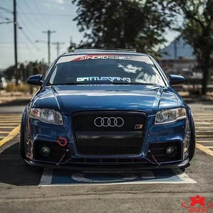 人皮面具i淘宝适用17-21款奥迪a3/a4l/a5/a6l/a7改装rs大包围前后杠