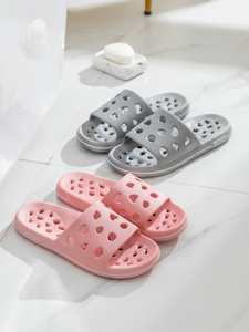 日本浴室拖鞋洗澡防滑漏水镂空速干室内卫生间漏洞冲凉拖鞋男女士