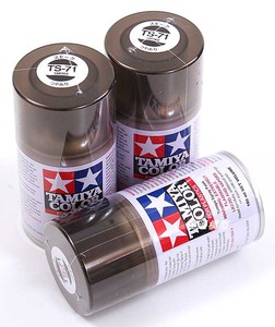 田宫 双星 TS-71 TS71 烟灰/透明黑 模型颜料 油漆 喷漆 手喷罐
