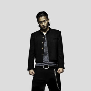 2020春秋源治同款韩版小西装立领中山装男士学生校服热血高校套装