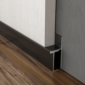 持雍金属条踢脚线暗装地脚线地角线墙面贴瓷砖扫脚线石膏板收口条