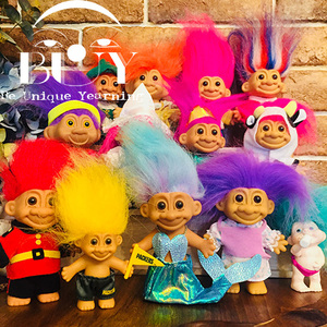 现货 troll doll古董巨魔娃娃80后经典 丑娃收藏 稀有款