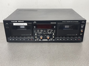 日本TASCAM302MKII磁带播放专业机 双卡座播放录音机电台版专用