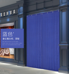 防风浴室窗户室内保暖保温帘定制家用窗帘冬季棉门帘加厚室外店面