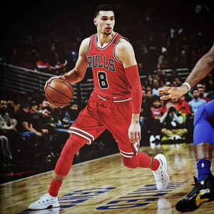 扎克拉文球衣公牛篮球服套装男定制印字比赛组队训练背心私人订制