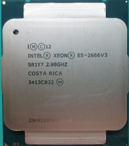 e5-2666v3 正式版 2.9睿频3.5g 10核20线 秒2697v2 2697v3 6950x