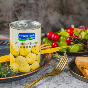 西班牙进口百利亚牌朝鲜蓟罐头亚之竹芯洋蓟心390g沙拉西餐配菜