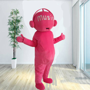 咪咕小人卡通人偶服装吉祥物人穿玩偶服音乐天使动漫人物头套超人