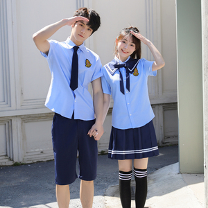 六年级毕业照班服高中学生校服套装韩版学院风初中生合唱演出服装