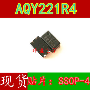 原装AQY221R4 AQY221R4V 221R4光耦 贴片SSOP-4 固态继电器 芯片