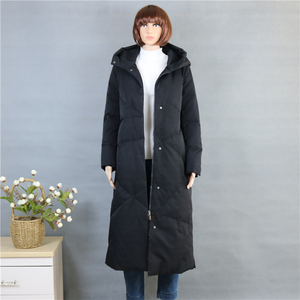 雪丹枝正品斯琴无色无味风格宽松大码长款羽绒服加厚2020冬装新款