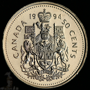 加拿大50分硬币