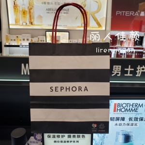 000人付款淘宝丝芙兰 袋子 盒子 购物袋 礼品袋 包装袋 礼物袋 礼品盒