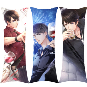 恋与制作人李泽言白起周棋洛许墨等身抱枕来图定做长条双面靠枕垫