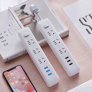 排插公牛插座usb多功能充电插线板插头转换器多孔接线板电源长线