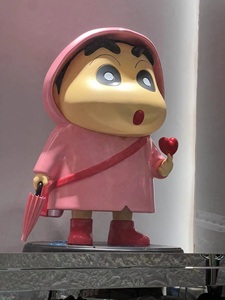 蜡笔小新 雨衣版尺寸60cm 异色限定 粉色发售30体 蓝色30体