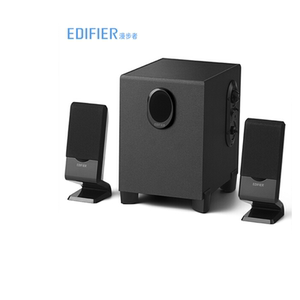 edifier/漫步者 r101v 2.1声道电脑多媒体音响 电脑音箱 黑色