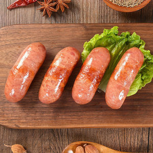 箫晴儿52121淘宝山东诸城得利斯原厂盐水方肉火腿即食香肠340g拍2个
