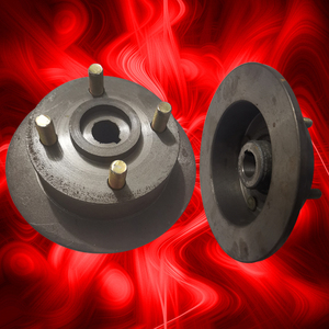 电动四轮车碟刹锅碟刹一体锅后桥刹车锅刹车盘代步车三轮车草帽锅