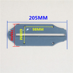255锯铝机配件锯铝机手柄座调节把手连接杆底座圆盘盖切口板槽板