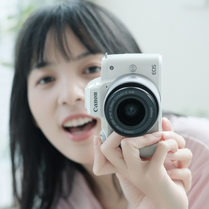 大象摄影Canon佳能EOS M50 15-45入门级数码微单相机女学生款vlog