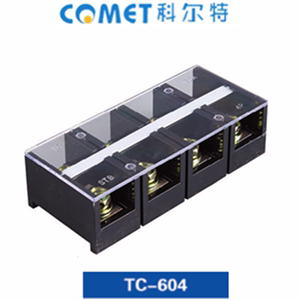 科尔特 大点流接线端子排TC-604 铜 接线板tc   接线排 聚碳材质