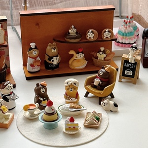 日式杂货食玩INS面包蛋糕烘焙咖啡店装饰拍摄DIY树脂小摆件