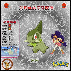ns switch 口袋妖怪精灵宝可梦剑盾 g5动画配信 艾莉丝的牙牙