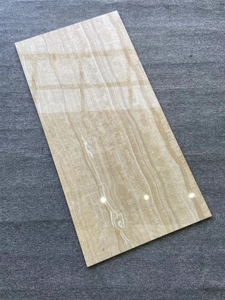 碧桂园600x1200松香玉精装房黄色客厅地砖瓷砖粗纹白通铺阳台厕所