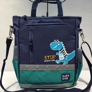 咘咔1-2年级小学生补习袋补课包 一包三用 手拎 斜挎 双肩背