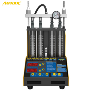 AUTOOL汽车喷油嘴清洗机超声波清洗工具四缸电喷嘴试验台检测仪